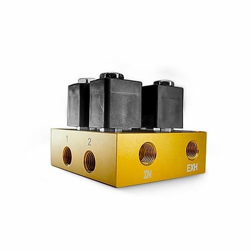 Bloque de 4 Electroválvulas
