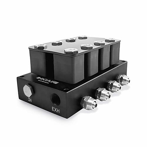 Bloque de 8 Electroválvulas