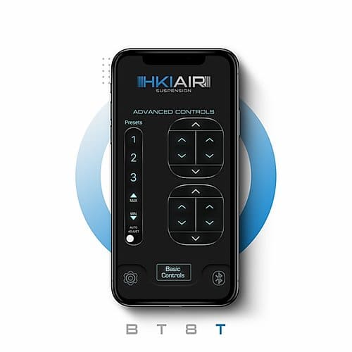 BT8T - Gestión de Air Basada en Tiempo + Bloque de 8 Electroválvulas + Manómetro de Aire Digital 5en1