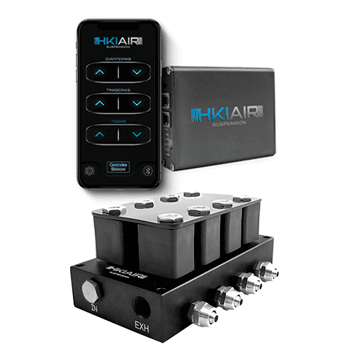 BT8T - Gestión de Air Basada en Tiempo + Bloque de 8 Electroválvulas