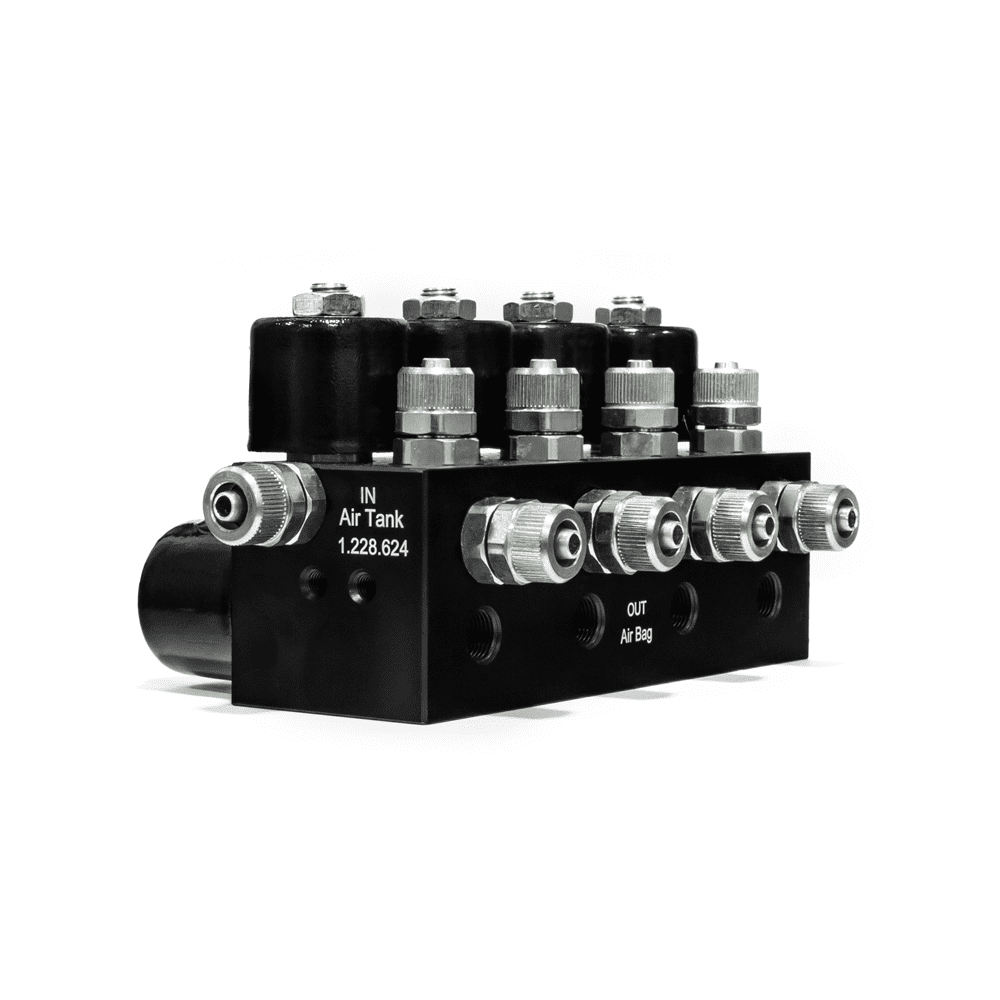 Bloque de 8 Electroválvulas