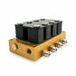 Bloque de 8 Electroválvulas + Manómetro de Aire Digital 5en1